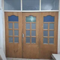 درب چوبی ۳ در