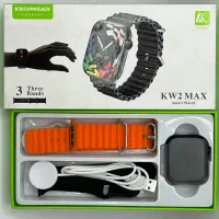 طرح اپل واچ KW2 MAX/ساعت هوشمند شرکتی تک و عمده