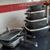 سرویس قابلمه دسینی کاملا سالم