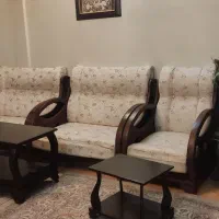 مبل راحتی ۱۲ نفره با پارچه و چوب با کیفیت|مبلمان خانگی و میز عسلی|اصفهان, گلزار|دیوار
