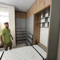 تخت تاشو|تخت و سرویس خواب|قرچک, باقرآباد|دیوار