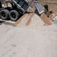 ماسه شسته شن ۳ چهارم صدف بادی سنگ پی|مصالح و تجهیزات ساختمان|آبادان, |دیوار