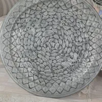 دیوار کوب یا سینی مسی قدیمی و انتیک