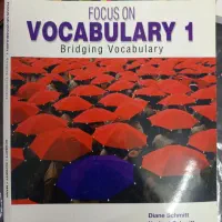 کتاب زبانfocus on vocabulary 1