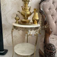 میز برنز و سماور برنز