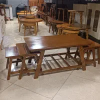 جلومبلی/جلو مبلی پنج تیکه/میز عسلی چوب پنج تیکه