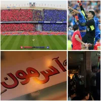 تماشای دورهمی دربی پایتخت در کافه آسمون زنجان