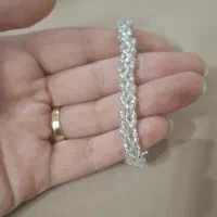 دستبند با منجوق و مروارید