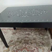 میز ناهار خوردی چهار نفره مشکی