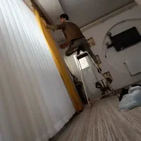 خشکشویی شستشوپرده به همراه بازبست رایگان ورنگرزی