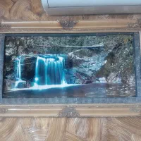 تابلو فرش نقش آبشار|تابلو فرش|کرج, پیشاهنگی|دیوار