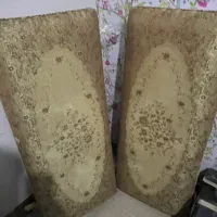 پشتی طلایی چوب و ابری سالم و تمیز