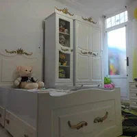 سرویس خواب کامل دو منظوره نوجوان و کودک بهمراه تشک|تخت و سرویس خواب|لنگرود, |دیوار