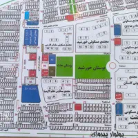 زمین حاشیه بلوار پیروزی موقعیت دار