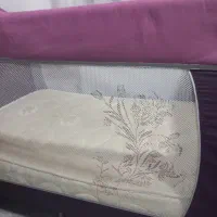 تخت پارک برای کودک با خوشخواب...صندلی غذا|اسباب و اثاث بچه|شازند, |دیوار