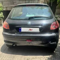 خودرو ۲۰۶ مدل ۸۲|خودرو سواری و وانت|تهران, ظفر|دیوار