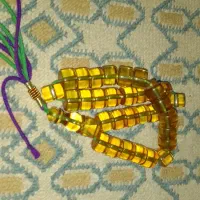 تسبیح سندلوس نباتی تراش حبه یا کسمه