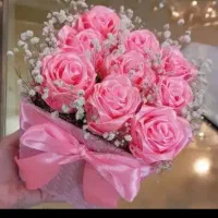 گل روبانی|گل مصنوعی|زرند, |دیوار