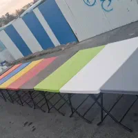میز پلاستیکی تاشو میز مستطیلی تاشو میز 6 نفره رز|میز و صندلی غذاخوری|تهران, اکباتان|دیوار