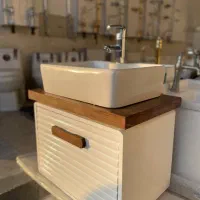 کابینت روشویی با آینه فول ست