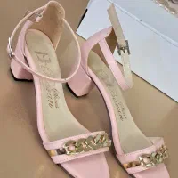 کفش مجلسی پاشنه دار دخترانه ای