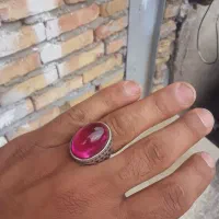 انگشتریاقوت دست ساز