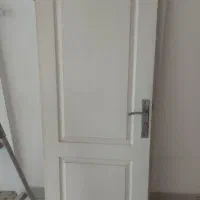 درب چوبی دست دوم با قفل و دستگیره ۲.۰۴ در ۷۱