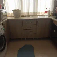 کابینت ام دی اف ترک سالم با سینک وهود|آب‌چکان و نظم‌دهنده ظروف|تهران, وحیدیه|دیوار