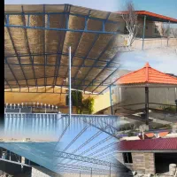 جوشکاری.سقف وشیروانی.والپست نبشی کشی درب پنجره و..