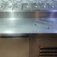 یخچال تاپینگ پیتزا هشت لگنه