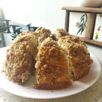 کیک گردویی با خامه مخصوص