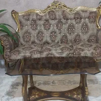 مبل استیل ۹ نفره در حد نو