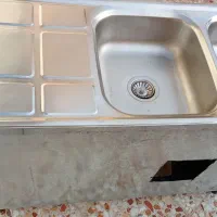فروش یک عدد سینک همراه کابینت