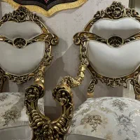 مبل سلطنتی ۷ نفره و میز ناهارخوری ۶ نفره|مبلمان خانگی و میز عسلی|تهران, جیحون|دیوار