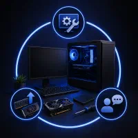 خدمات کامپیوتر، مشاوره، ارتقا، نصب و عیب یابی
