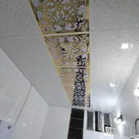 نصب واجرا سقف کاذب PVCوتایل ۶۰×۶۰ماربلشیت وترمه|خدمات پیشه و مهارت|ایلام, |دیوار