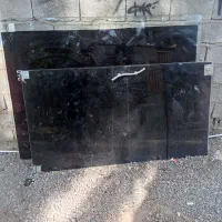 دوعدد شیشه سکوریت بدون پریدگی