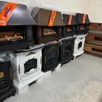 بخاری گازی پایه دار شومینه ۳۶ هزار کیان