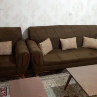 مبلمان ۷ نفره با ۲ عدد میز جلو مبلی|مبلمان خانگی و میز عسلی|فردیس, شهرک ناز|دیوار