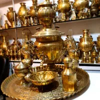 ogc ذغالی زغالی sr مسی سماور گازی برنجی چایسازeou|سماور، چای‌ساز، قهوه‌ساز|اصفهان, دستگرده|دیوار