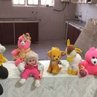 فروش عروسک و کیف بچهگانه