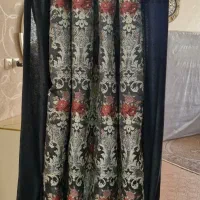والان پرده مخمل کتان ترک