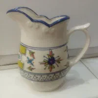 پارچ چینی امضا دار قدیمی