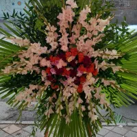 تاج گل باگلهای طبیعی