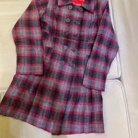 پالتو دخترانه قرمز مناسب یلدا