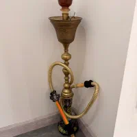 قلیون برنجی یخدان دار