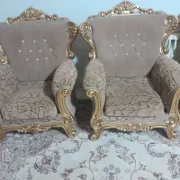 مبل 7نفره همراه با عسلی|مبلمان خانگی و میز عسلی|نهاوند, |دیوار