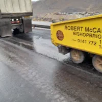 دستگاه آلات پخش آسفالت(فنیشر،غلطک آهنی و لاستیکی)