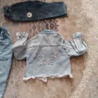 کاپشن وکت وشلوار جین و بارونی دخترانه|کفش و لباس بچه|اسلام‌شهر, شهرک واوان|دیوار