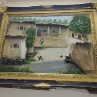 تابلو کلاژ برجسته